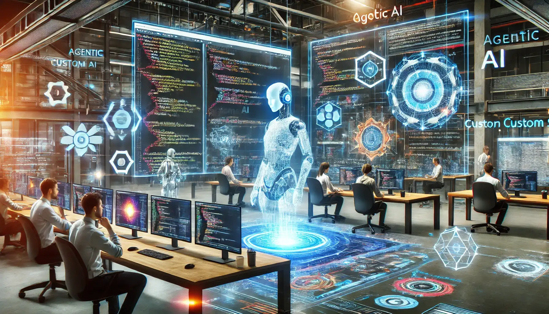 Beyond Code Generation: How Agentic AI is Transforming Custom Software Development