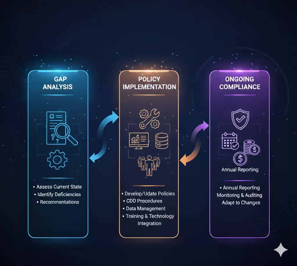 End-to-End FATCA and CRS Compliance: From Gap Analysis to Policy Implementation
