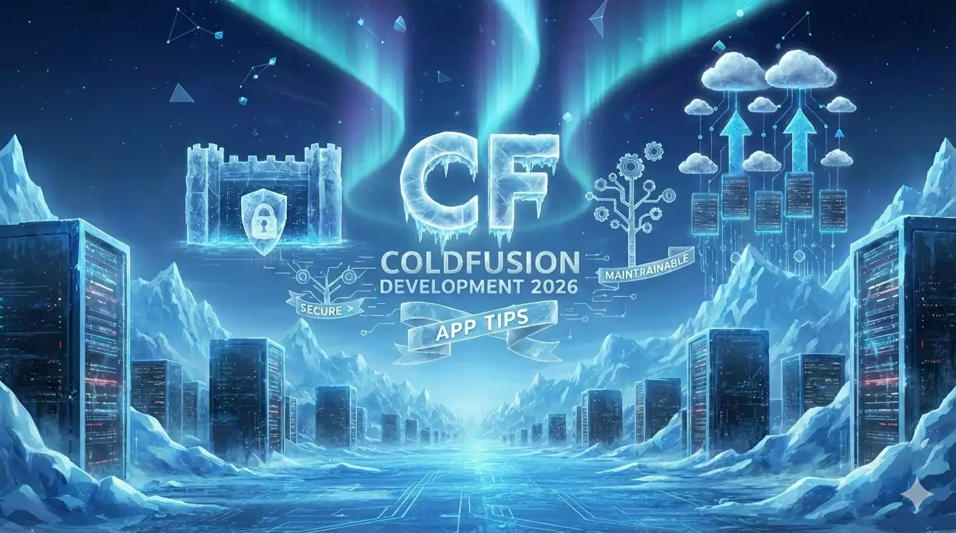 ColdFusion Development Tips for 2026: Writing Secure, Scalable, and Maintainable CF Apps